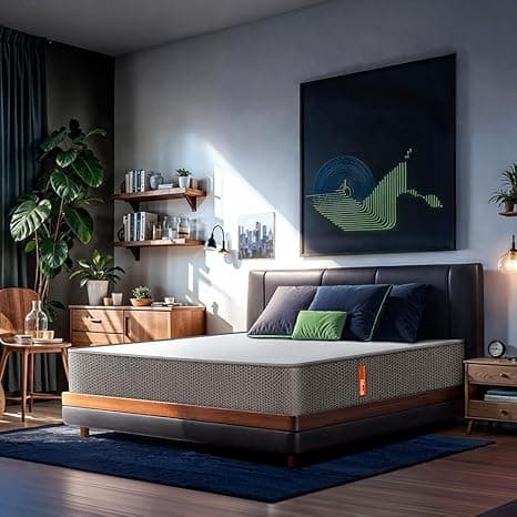 Sleepyhead Flip - Premium Dual Sided High Density Foam Queen Bed Mattress with Firm & Medium Soft Sides, 7 Years Warranty, 4 Inch Queen Size Bed Mattress (78X60X4)