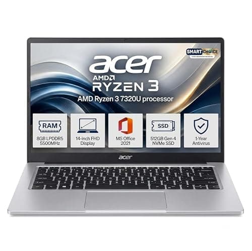 Acer One 14 Pro (2026) Thin & Light Laptop, 14-inch FHD Display