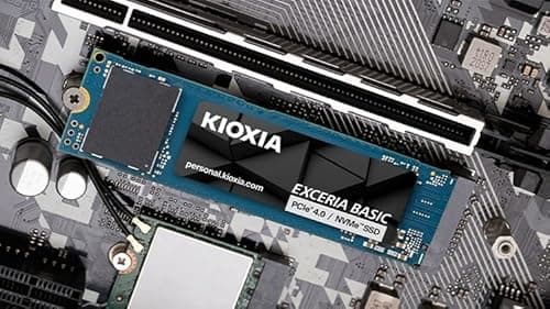 KIOXIA EXCERIA Basic 1TB SSD, up to 7200MB/s R, 5Y Warranty, PCIe Gen4 NVMe M.2 (2280) | Internal Solid State Drive (SSD) | Best for AI Computing and Gaming 5
