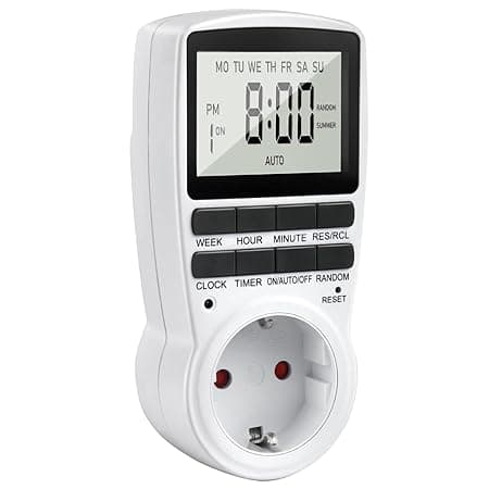 Futaba Countdown Timer Switch LCD Plug Socket Timer with 16 Timer Programmes
