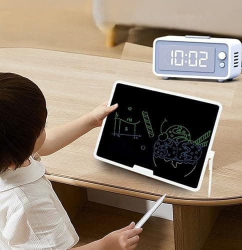 Tvara 16-Inch LCD Writing Rechargeable Tablet, Color Display, Eco-Friendly, Notepad for Kids(Blue) 4