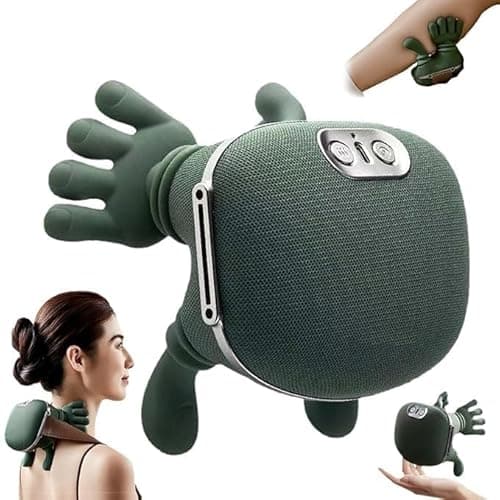 Concepta Neck Massager for Cervical Pain | Wireless Shiatsu Back & Neck Massager | Wireless Heated Neck Massagers & Shoulder Massager | Portable Body Massager Machine for Pain Relief