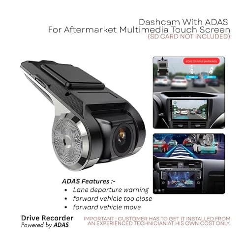 Zorg DVR Car Dash Camera with ADAS 2