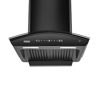 Hindware Smart Appliances Cleo Plus 60 | Kitchen Chimney with Max Suction 1300 m³/hr | Thermal Auto Clean | Touch Control with Motion Sensor Technology | Energy Efficient LED Light