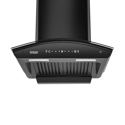 Hindware Smart Appliances Cleo Plus 60 | Kitchen Chimney with Max Suction 1300 m³/hr | Thermal Auto Clean | Touch Control with Motion Sensor Technology | Energy Efficient LED Light