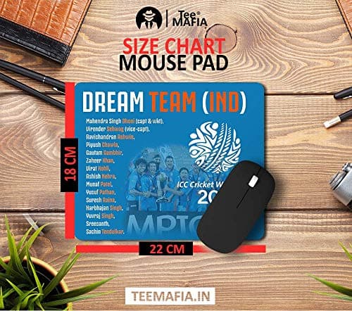 Tee Mafia India Gaming Mouse Pad for Gamers | Dream Team Mousepad | All Superhero Mousepad | Anti Skid Technology Mouse Pad for Laptops and Computers (All Superhero) 5