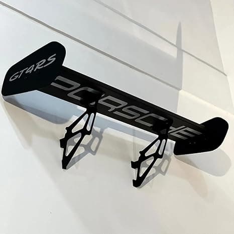 911 GT4 RS Spoiler Shelf – Wall Mounted Car Spoiler Shelf for Home, Office, Garage | Race Car Inspired Display Shelf | Automotive Decor, Motorsports Furniture