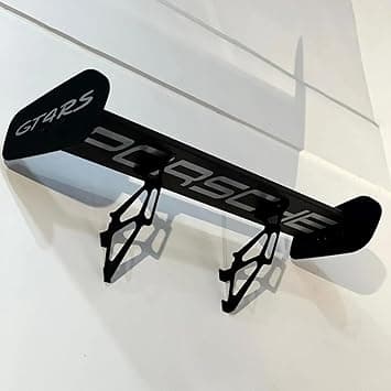 911 GT4 RS Spoiler Shelf – Wall Mounted Car Spoiler Shelf for Home, Office, Garage | Race Car Inspired Display Shelf | Automotive Decor, Motorsports Furniture