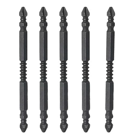 5Pcs Double Head Electric Screwdriver Bits Hex Shank for Appliances Woodworking 100Mm|Home & Garden|Tools|Power Tools|Drill Bits