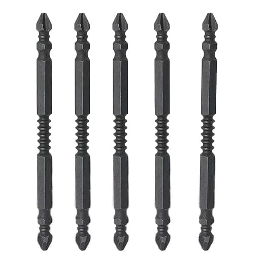 5Pcs Double Head Electric Screwdriver Bits Hex Shank for Appliances Woodworking 100Mm|Home & Garden|Tools|Power Tools|Drill Bits