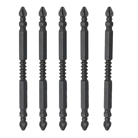 5Pcs Double Head Electric Screwdriver Bits Hex Shank for Appliances Woodworking 100Mm|Home & Garden|Tools|Power Tools|Drill Bits