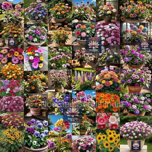 Low Maintenance Hybrid Flower Seeds Combo Pack- All Year Flower Seeds Supply (40 VARIETIES)