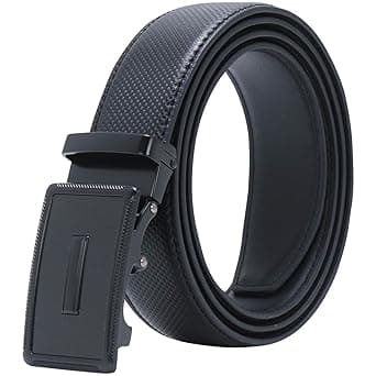 Labnoft Men's Auto Lock PU Leather Belt