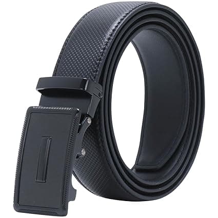 Labnoft Men's Auto Lock PU Leather Belt