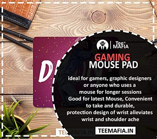Tee Mafia Mahi India Gaming Mouse Pad for Gamers | M.s Dhoni Mousepad | All Superhero Mousepad | Anti Skid Technology Mouse Pad for Laptops and Computers (All Superhero) 4