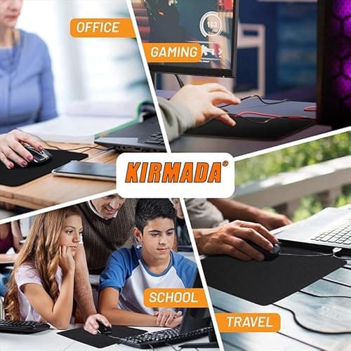 Kirmada Gaming Mouse Pad - White Beard and Ace Grave (One Piece) Non-Slip Rubber Base - Durable, Smooth Surface, Ergonomic Design - Easy to Clean -Small Size for Mackbook,Laptop,Desktop 5