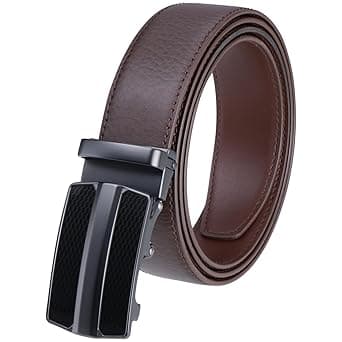 Labnoft Men's Auto Lock PU Leather Belt