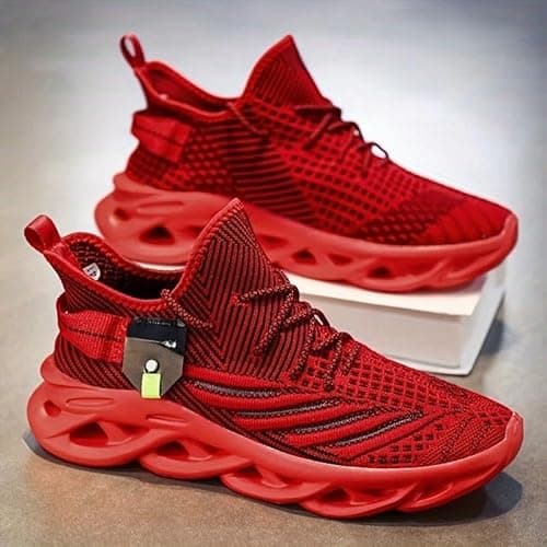 Cruiser Sneaker for Men | Lightweight & Stylish | Breathable Mesh Lace-Up Shoes | Casual Wear, Gym, & Street Style 2644-3 2