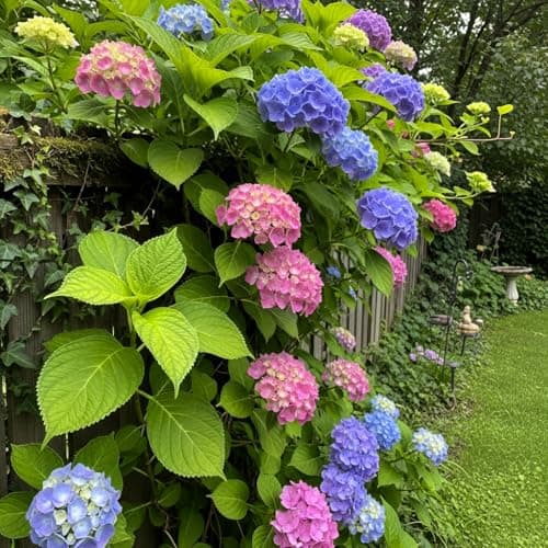 BlimBurn Hydrangea Flower Seeds Mix -Hybrid Seeds - All India Year-Round Growing. Low Maintenance Plant Seeds (Macrophylla) (15 SEEDS) 2