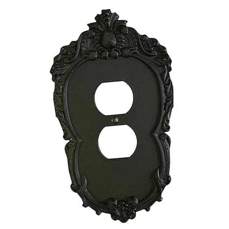 Lights Switch Cover Vintage Style Socket Cover for Bathroom Household Kitchen Double Switch | Home Improvement | Electrical & Solar | Switch Plates & Outlet Covers