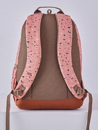 Wiki Stylish Unisex Backpack 3 Durable & Lightweight backpack for Men & Women | Backpack for Office, Gym, Travel (33.5 Litre, Brown) 5