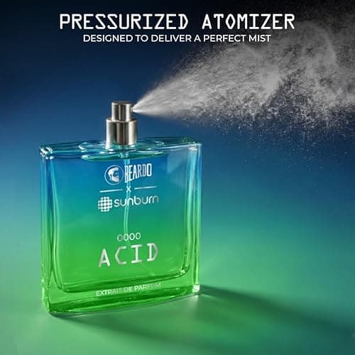 Beardo ACID X SUNBURN Perfume for Men 100ml | Extrait De Parfum | Citrusy & Aromatic | Long Lasting Fragrance | Premium Gift For Man | Perfume For Man 4