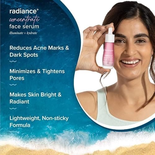 Aqualogica Radiance+ Concentrate Niacinamide Face Serum with Watermelon for Men and Women Radiant Look -For Glowing, Oily and Dry Skin -30ml 3