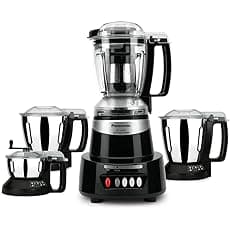 Panasonic MX-AE475 Mixer Grinder, Monster 2000W Super Mixer Grinder with 3 Stainless Steel Jars & Juicer Extractor, Mixie Grinder & Blender Machine for Kitchen, 2-Year Warranty & 5-Yr Motor (Red)