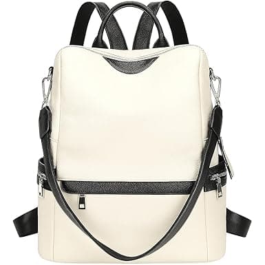 ProArch Leather Backpack for Women Elegant Backpack Purse Ladies Leather Shoulder Fitting Gift for Sister, Mother Bhabhi Birthday Christmas