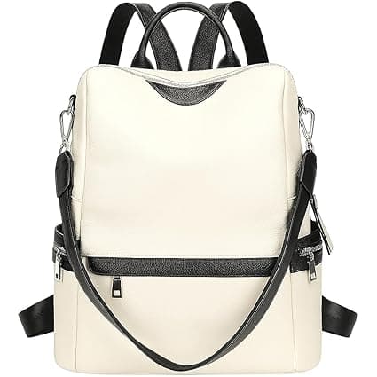 ProArch Leather Backpack for Women Elegant Backpack Purse Ladies Leather Shoulder Fitting Gift for Sister, Mother Bhabhi Birthday Christmas