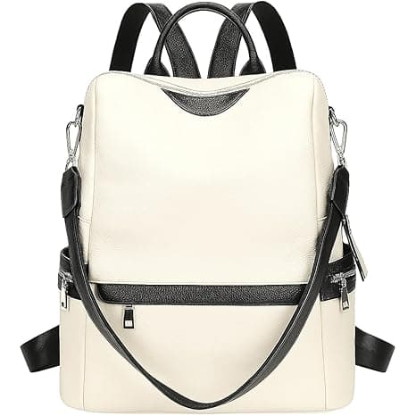 ProArch Leather Backpack for Women Elegant Backpack Purse Ladies Leather Shoulder Fitting Gift for Sister, Mother Bhabhi Birthday Christmas