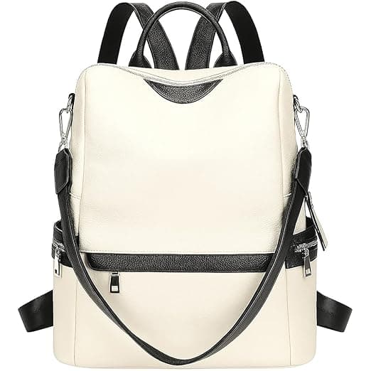 ProArch Leather Backpack for Women Elegant Backpack Purse Ladies Leather Shoulder Fitting Gift for Sister, Mother Bhabhi Birthday Christmas