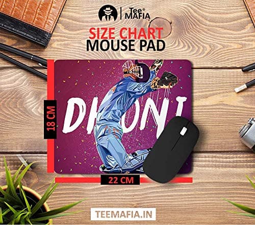Tee Mafia Mahi India Gaming Mouse Pad for Gamers | M.s Dhoni Mousepad | All Superhero Mousepad | Anti Skid Technology Mouse Pad for Laptops and Computers (All Superhero) 5