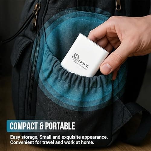 LRIPL 5V 1A USB Charger with Micro USB Data Cable – Compact Single Port Wall Adapter for Mobile Phones, Bluetooth Devices, Smartwatch, Earphones & Small Gadgets (White) 4
