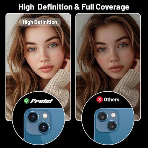 MOBIKTC [4 Pack Camera Lens Protector For Motorola Signature 5G Tempered Glass Metal Camera Rings//Anti-Scratch/Case Friendly [Black] 5
