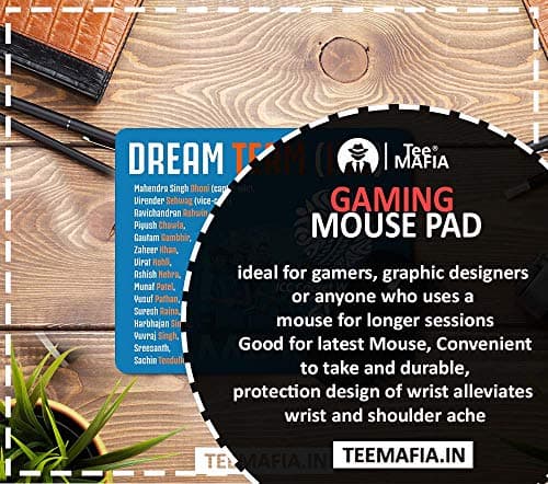 Tee Mafia India Gaming Mouse Pad for Gamers | Dream Team Mousepad | All Superhero Mousepad | Anti Skid Technology Mouse Pad for Laptops and Computers (All Superhero) 3