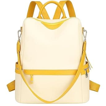 ProArch Leather Backpack for Women Elegant Backpack Purse Ladies Leather Shoulder Fitting Gift for Sister, Mother Bhabhi Birthday Christmas