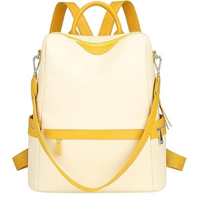 ProArch Leather Backpack for Women Elegant Backpack Purse Ladies Leather Shoulder Fitting Gift for Sister, Mother Bhabhi Birthday Christmas
