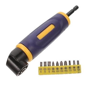 OSALADI 1 Set Bit Bender Drill Chuck Adapter Power Screwdrivers Power Tools Cordless Screwdriver Right Angle Cordless Driver 90 Degree Angle Bit Angle Drill Driver Drill Attachment Adapter