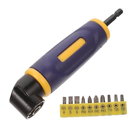 OSALADI 1 Set Bit Bender Drill Chuck Adapter Power Screwdrivers Power Tools Cordless Screwdriver Right Angle Cordless Driver 90 Degree Angle Bit Angle Drill Driver Drill Attachment Adapter