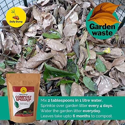 Daily Dump Compost Speedup 950gms (1kg) I Microbes for Accelerated Quality Aerobic Composting I Prevents Foul Smell 5