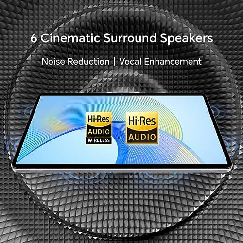 HONOR Pad X9 with Free Flip-Cover 11.5-inch (29.21 cm) 2K Display, Snapdragon 685, 7GB (4GB+3GB RAM Turbo), 128GB Storage, 6 Speakers, Up-to 13 Hours Battery, Android 13, WiFi Tablet, Metal Body, Gray 3
