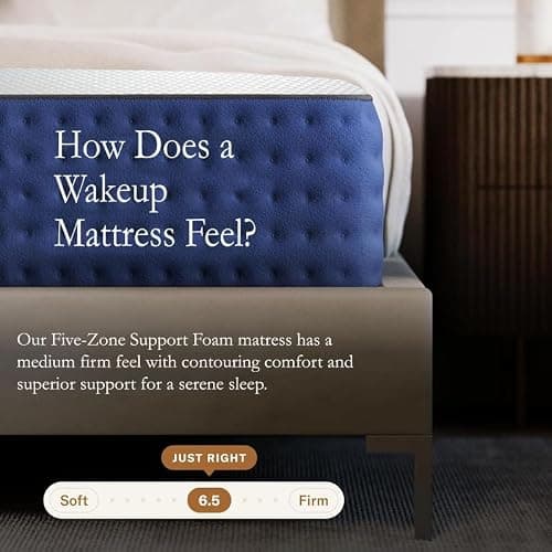 Wakeup India Virasat Dual Comfort Foam Mattress with Body Zone Technology Double Size (72x48x4 inch) in a Box,Meduim Firm, Low Motion Transfer Supports for Any Sleep Position 4