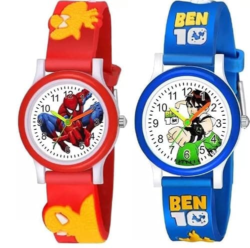 SELLORIA Brand a Trendy Silicone Analog White Dial Boys & Girls Watch - Best Gift for Kids 2025