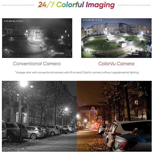 HIKVISION 3K (5MP) Bullet Outdoor Security Camera with Color Night Vision, Built-in Audio Mic, Smart Dual Light, Motion Detection, Hybrid 4 in 1 Switchable for TVI/CVI/AHD/CVBS 2