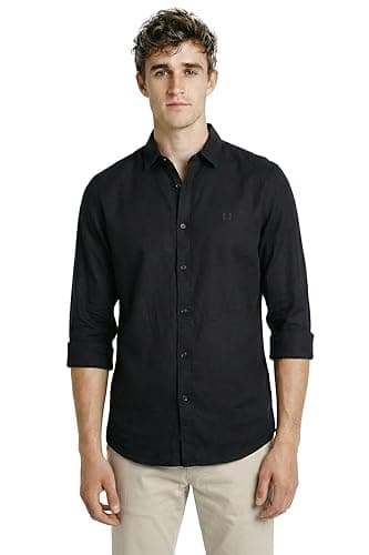 Allen Solly Men’s Casual Shirt | Regular Collar | Soft Breathable Fabric | Everyday Smart Casual Wear