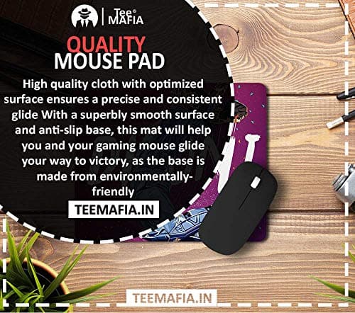 Tee Mafia Mahi India Gaming Mouse Pad for Gamers | M.s Dhoni Mousepad | All Superhero Mousepad | Anti Skid Technology Mouse Pad for Laptops and Computers (All Superhero) 3