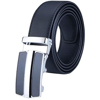 Labnoft Men's Auto Lock PU Leather Belt