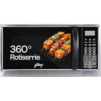 Haier 30L Convection Microwave Oven (HIL3001CBSH, Black, Crispy Grill)