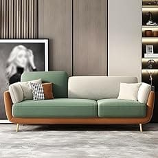 Chesterfield Velvet Upholstery 3-Seater with Armchair and Footrest, Design in 3+1+Footrest Sofa for Living Room, Bedroom, Hallways (Ashrose 2)